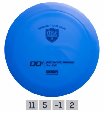 Discgolf DISCMANIA Distance Driver S-LINE DD1 Blue 11/5/-1/2