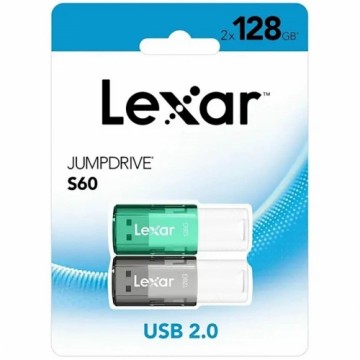 USB Zibatmiņa Lexar JUMPDRIVE S60 Zaļš Pelēks 128 GB