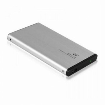 Внешний блок Ewent EW7041 2.5" HD SATA USB 2.0 Чёрный Алюминий 2,5"