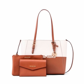 Сумка женская Michael Kors CHARLOTE Коричневый 27 x 34 x 11 cm