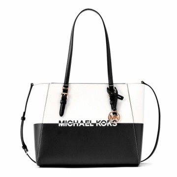 Sieviešu Rokassoma Michael Kors CHARLOTE Melns 27 x 34 x 11 cm