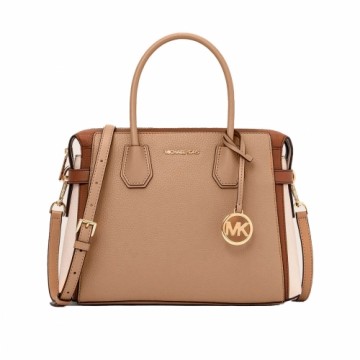 Сумка женская Michael Kors MERCER CAMEL MULTI Коричневый 30 x 23 x 10 cm