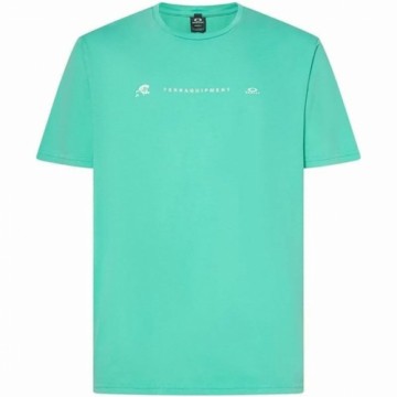 Īsroku Sporta T-krekls Oakley Mtl Terra Aquamarine