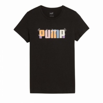 Sieviešu Krekls ar Īsām Piedurknēm Puma  Essential+ Graphic