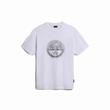 Short-sleeve Sports T-shirt Napapjiri S-Bollo Ss 1  White