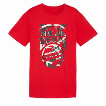 Child's Short Sleeve T-Shirt Puma Basketball