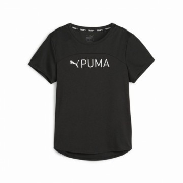 Sieviešu Krekls ar Īsām Piedurknēm Puma FIT ULTRAB Melns