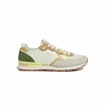 Sports Trainers for Women Pepe Jeans Brit Print White