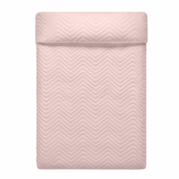 Reversible Bedspread HappyFriday Basic Arista Grey Light Pink 250 x 260 cm