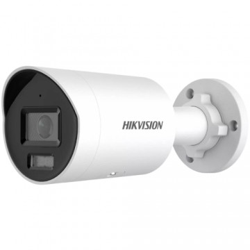 Hikvision 4MP IP Mini Bullet camera, H265+ 1/3" progressive CMOS, 2688 × 1520 Effective Pixels, 25fps@1520P, Focal Length 2.8mm FOV 100.2°, 0.001 Lux @ (F1.0, AGC ON),B/W: 0 Lux with IR