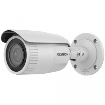 Hikvision 4MP VF IP Bullet camera, H265+, 1/3" progressive CMOS, 2560 × 1440 Effective Pixels, 20fps@1440P, Focal Length 2.8-12mm FOV 95.9°, 0.005 Lux @ (F1.6, AGC ON),B/W: 0 Lux with IR