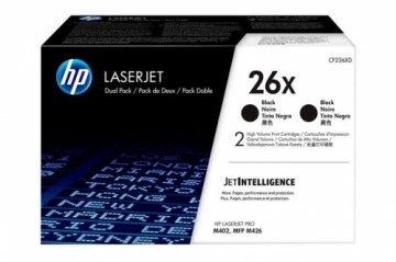 Original Toner Black HP LaserJet Pro M402, M426 MFP (26X CF226XD) (DWUPAK)