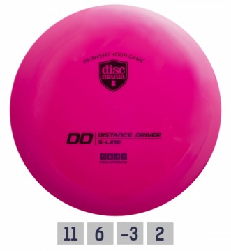 Discgolf DISCMANIA Distance Driver S-LINE DD Pink 11/6/-3/2