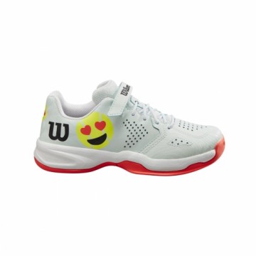 WILSON  KAOS EMO KID FOOTWEAR Opal Blue/White/Coral