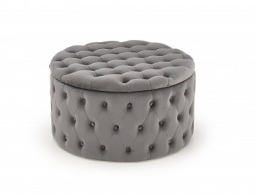 NUNEZ pouffe color: grey