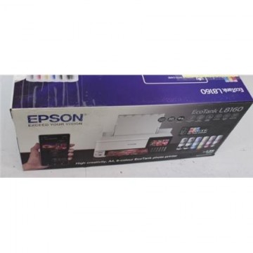 SALE OUT. Epson EcoTank L8160 | Wireless Photo Printer | EcoTank L8160 | Inkjet | Colour | Inkjet Multifunctional Printer | A4 | Wi-Fi | Grey | DAMAGED PACKAGING