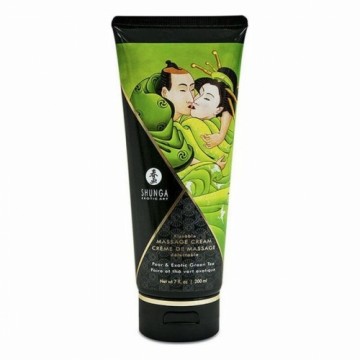 Массажный крем Shunga 200 ml Зеленый чай Груша