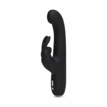 Slimline G-Spot Rabbit Vibrator Happy Rabbit G-Spot Black