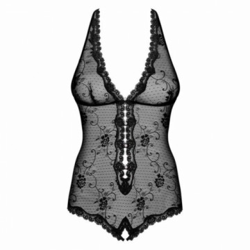 Боди Obsessive Fiorenta teddy Чёрный L/XL