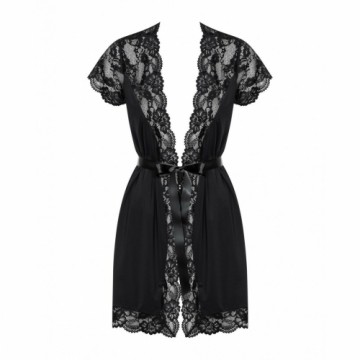 Robe Obsessive PEIGNOIR Black S/M