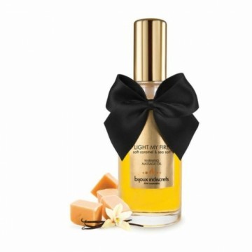 Erotiskā masāžas eļļa Bijoux Cosmetiques Light My Fire 100 ml Karamele Sildošs efekts