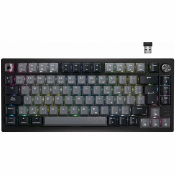 Bezvadu Klaviatūra Corsair K65 Plus Melns Spāņu Qwerty