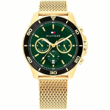 Vīriešu Pulkstenis Tommy Hilfiger 1692185 Zaļš