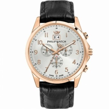 Vīriešu Pulkstenis Philip Watch R8271612001 Melns