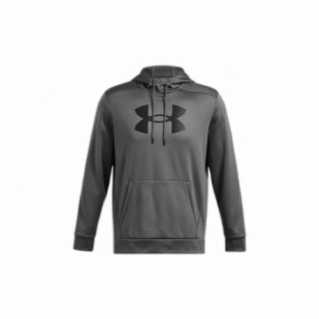 Толстовка с капюшоном мужская Under Armour Big Logo Серый