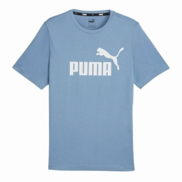 Vīriešu Krekls ar Īsām Piedurknēm Puma Essentials Zen Indigo