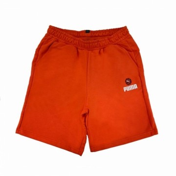 Children's Shorts Puma Blank Orange