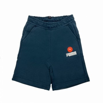 Children's Shorts Puma Blank Dark blue