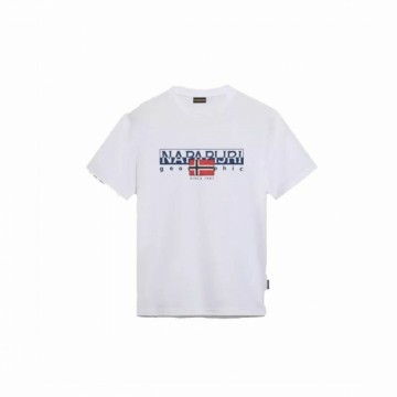 Men’s Short Sleeve T-Shirt Napapjiri S-Aylmer White