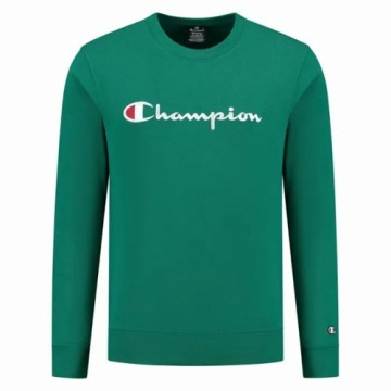 Vīriešu Sporta Krekls bez Kapuča Champion Crewneck Zaļš