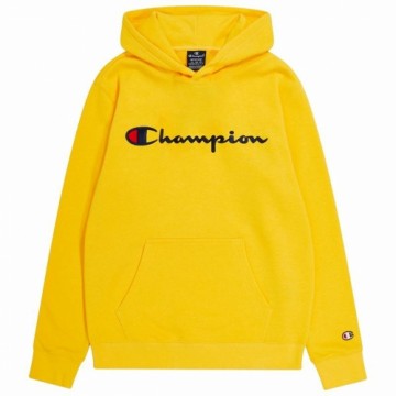 Bērnu Džemperis Champion Hooded Dzeltens