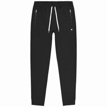 Long Sports Trousers Champion Rib Cuff Black Men