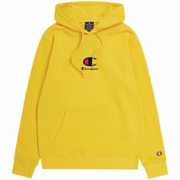 Толстовка с капюшоном мужская Champion Hooded Жёлтый