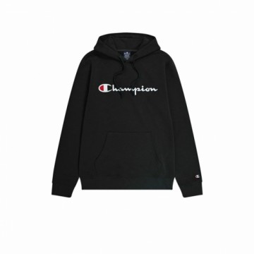 Толстовка с капюшоном мужская Champion Hooded Чёрный