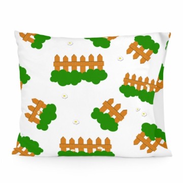 Pillowcase HappyFriday Mr Fox Piggys Multicolour 60 x 70 cm