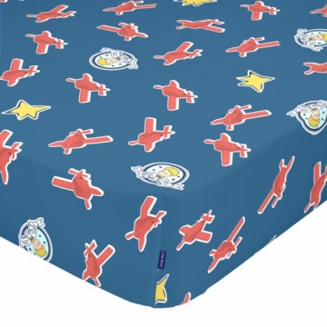 Fitted sheet HappyFriday LE PETIT PRINCE Multicolour 105 x 200 x 32 cm