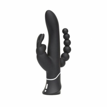 Vibrators Trusītis Triple Curve Happy Rabbit 01253 Melns