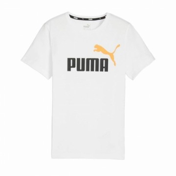 Child's Short Sleeve T-Shirt Puma Essentials+ 2 Col