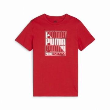 Child's Short Sleeve T-Shirt Puma Graphic