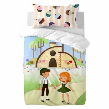 Pārtikas vāka komplekts HappyFriday Mr Fox Candy House Daudzkrāsains Bērnu gultiņa 2 Daudzums