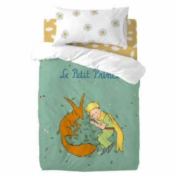 Duvet cover set HappyFriday Le Petit Prince Le Printemps Multicolour Baby Crib 2 Pieces