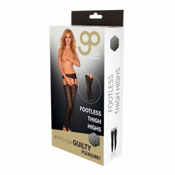 Suspender Guilty Pleasure Black XL