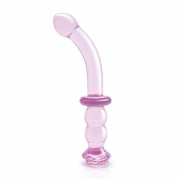 Дилдо Dream Toys Glaze Glass G-spot Розовый