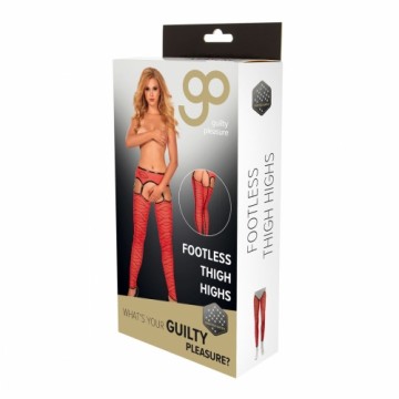 Stockings Guilty Pleasure Red (XL)