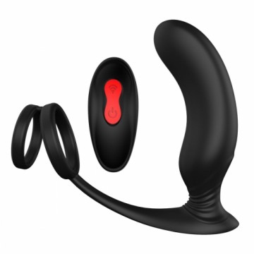 Cassini Anal Vibrator Black Dream Toys Essentials P-Pleaser Black