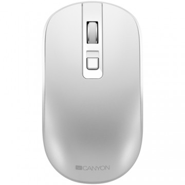 CANYON mouse MW-18 EU Wireless Charge Pearl White